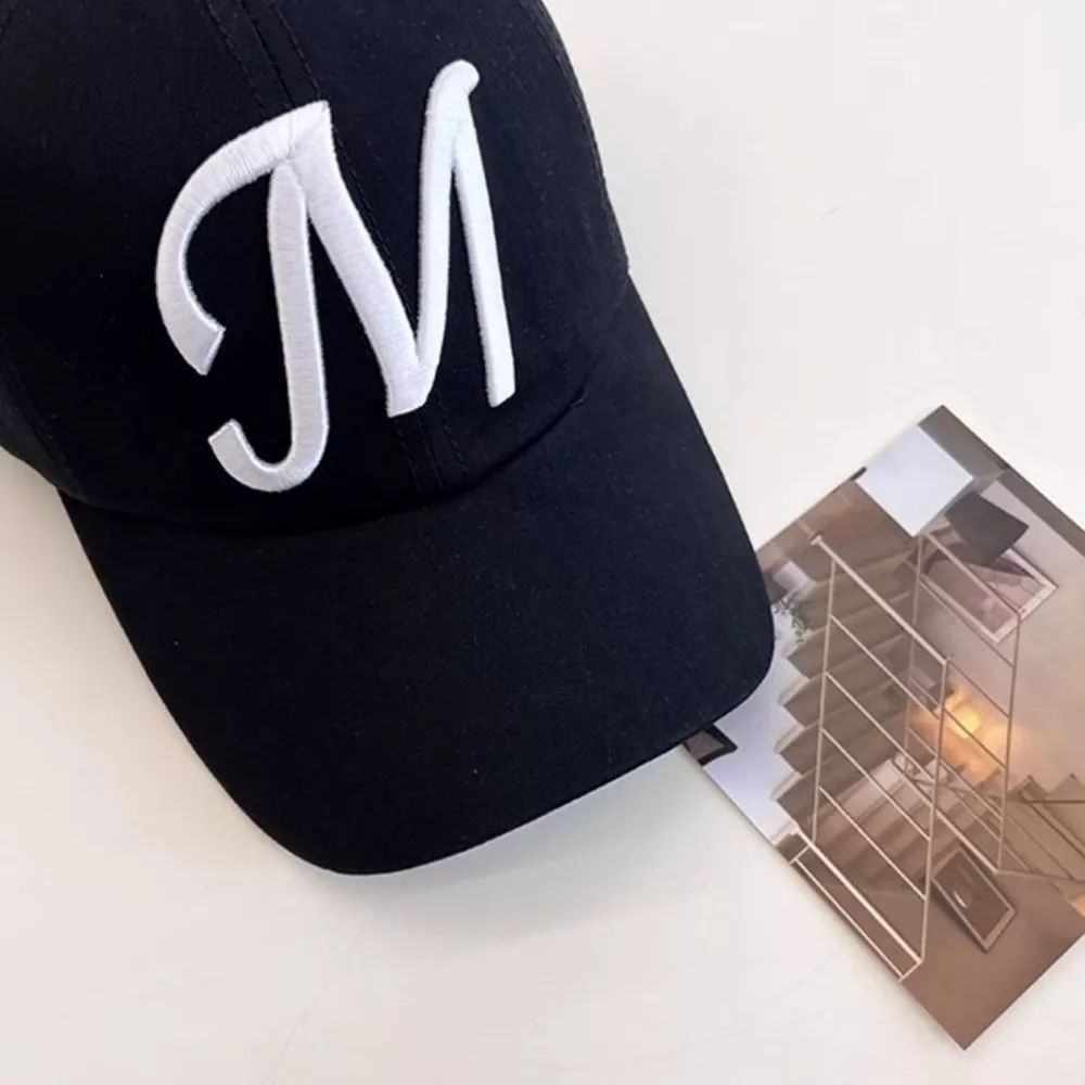 Embroidered 'M' Baseball Cap, image 6