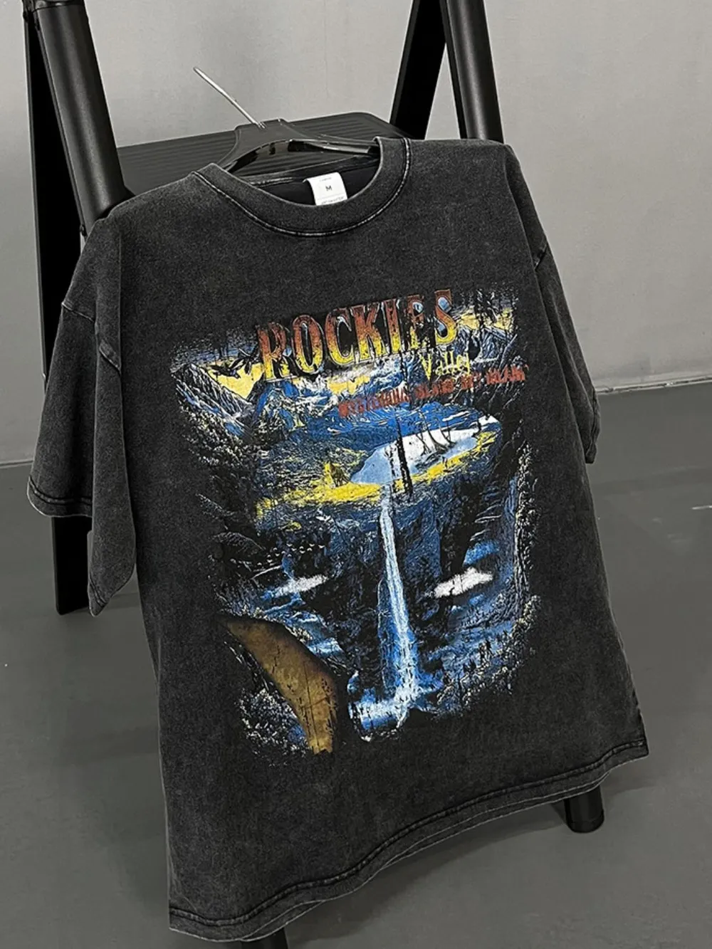 Men's Graphic Round Neck Half Sleeve T-Shirt, image 3