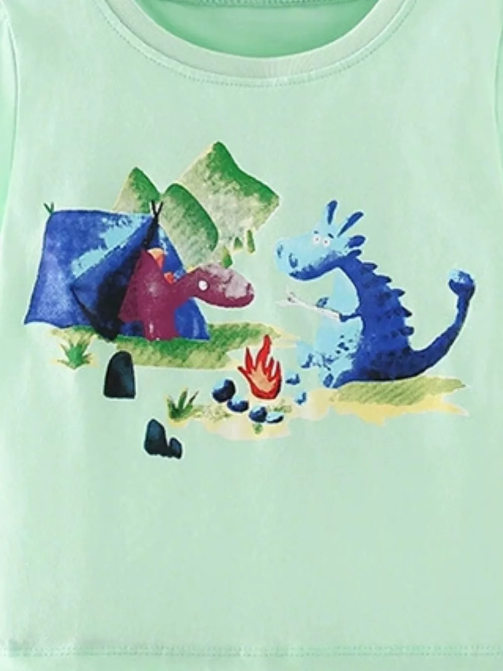 Children's Animal Graphic Short Sleeve T-Shirt, image 4
