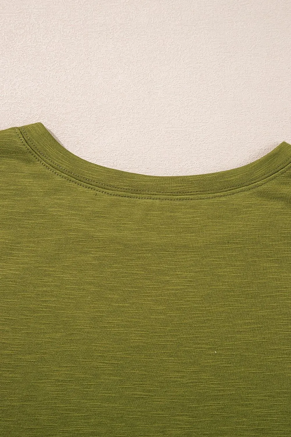 Round Neck Mesh Long Sleeve T-Shirt, image 4