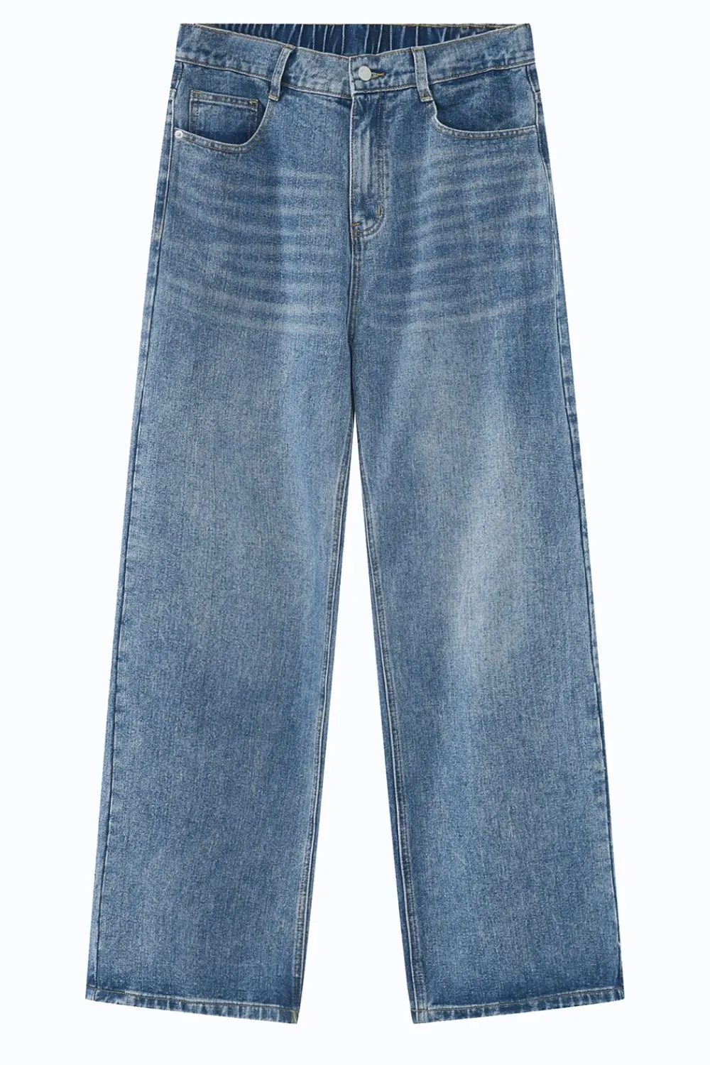 Wide Leg Jeans with Pockets, image 8