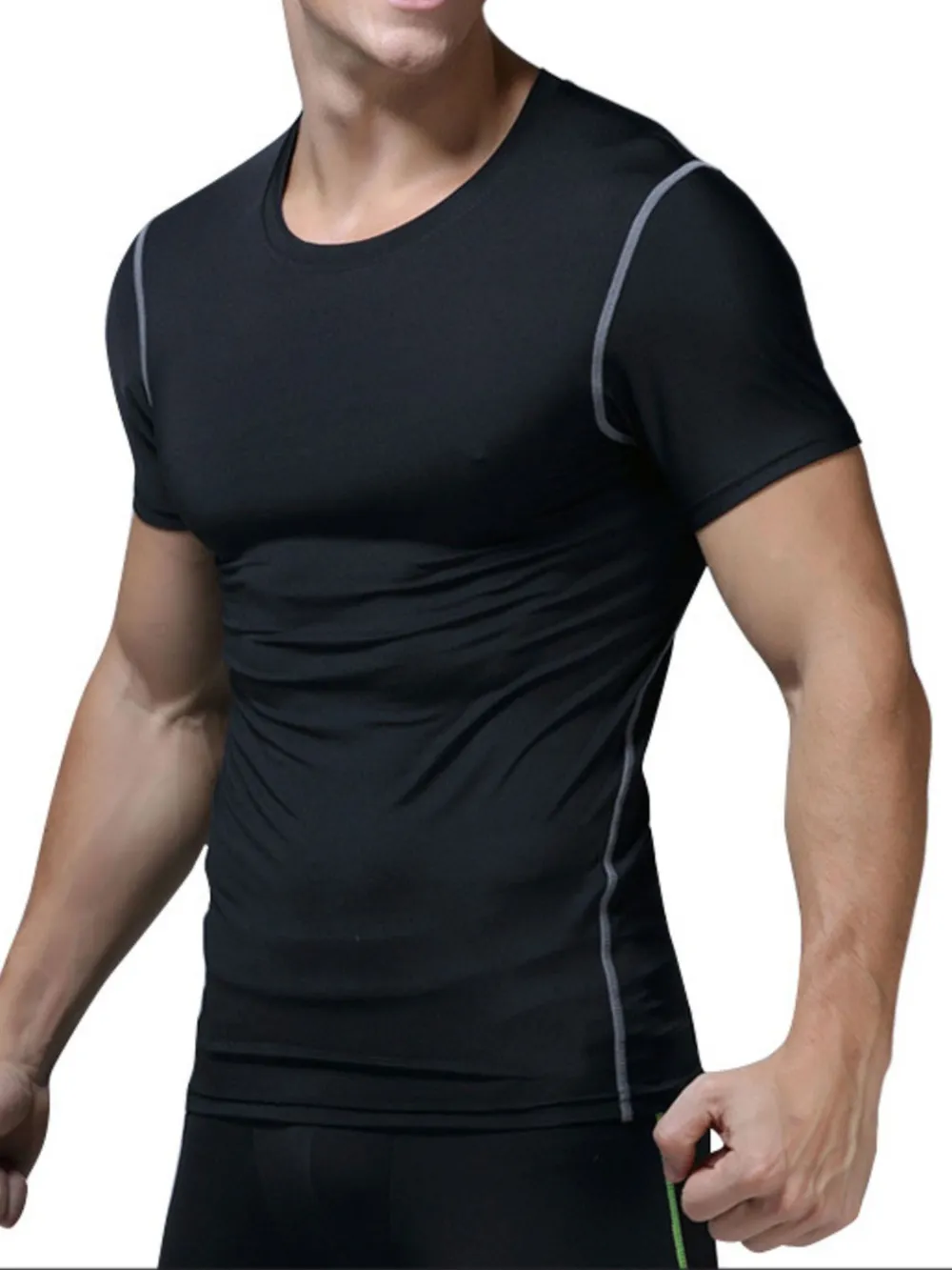 Men's Performance Moisture-Wicking Athletic T-Shirt, image 2
