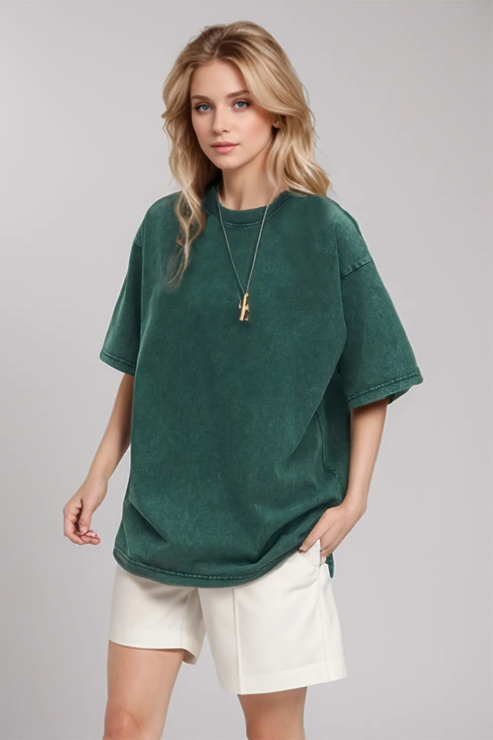Round Neck Half Sleeve T-Shirt, image 10
