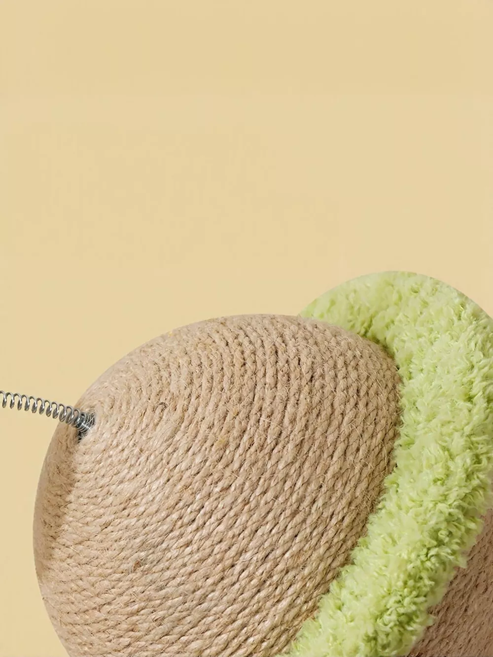 Planet-Shaped Interactive Cat Toy with Sisal Scratching Surface, image 5