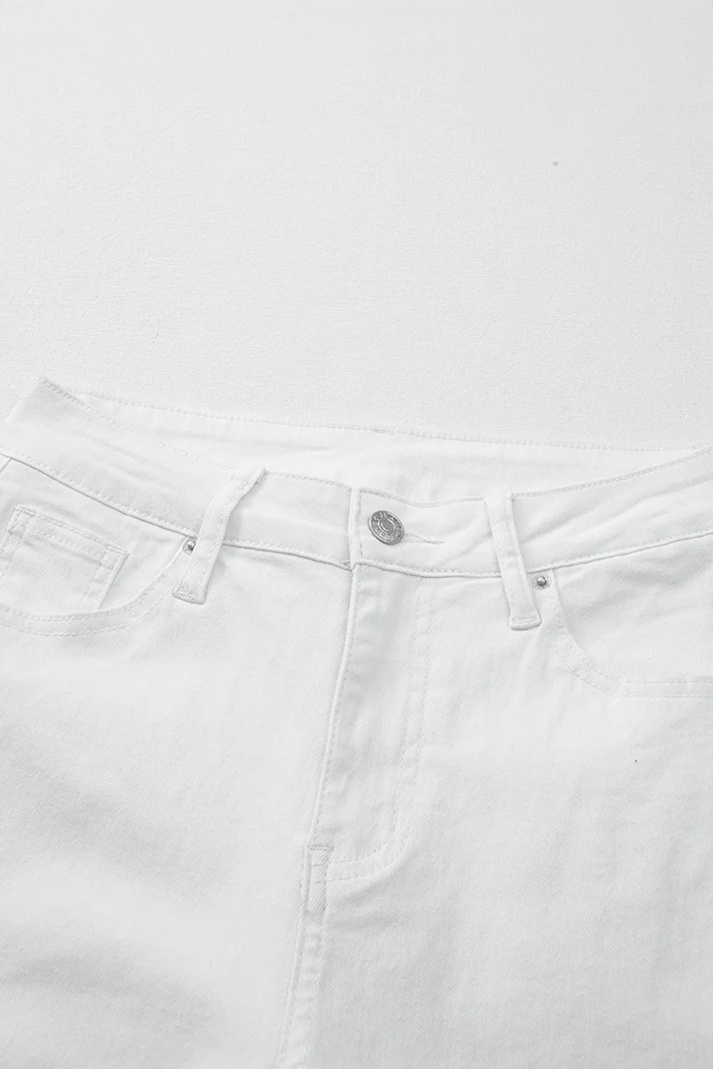 High-Waisted Straight Leg Jeans, image 5