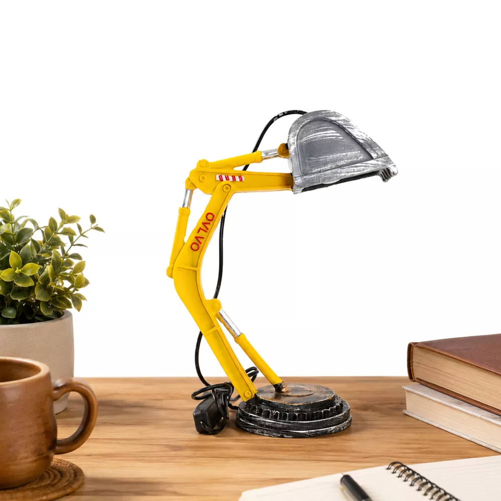 Excavator Shaped Decorative Desk Lamp, image 2
