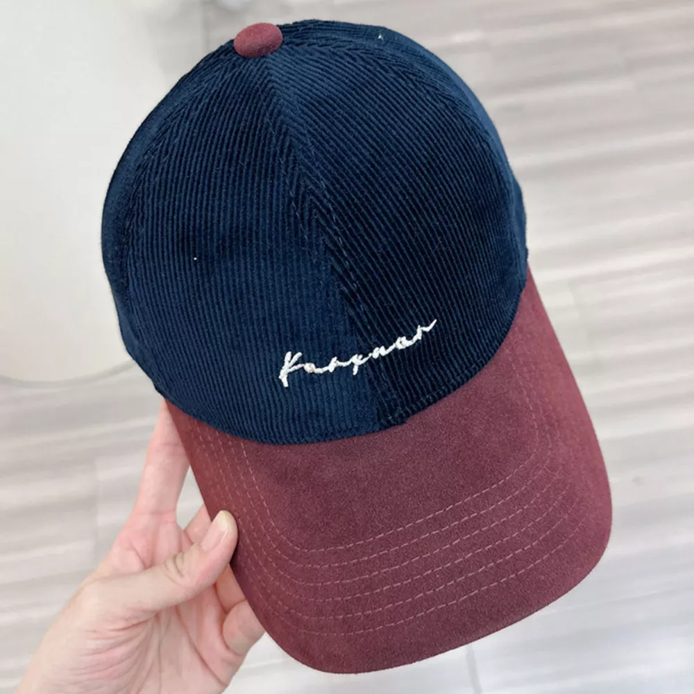 Embroidered Corduroy Baseball Cap, image 4