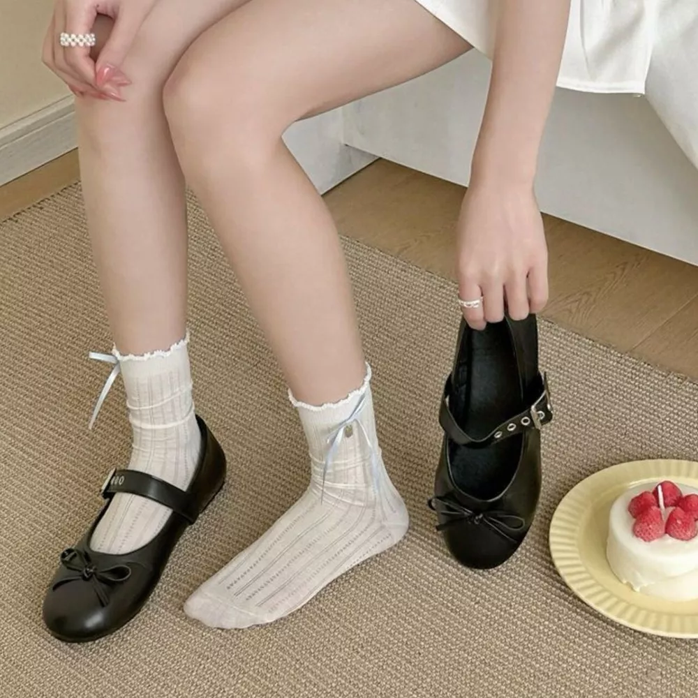 Ribbed Crew Socks, image 8