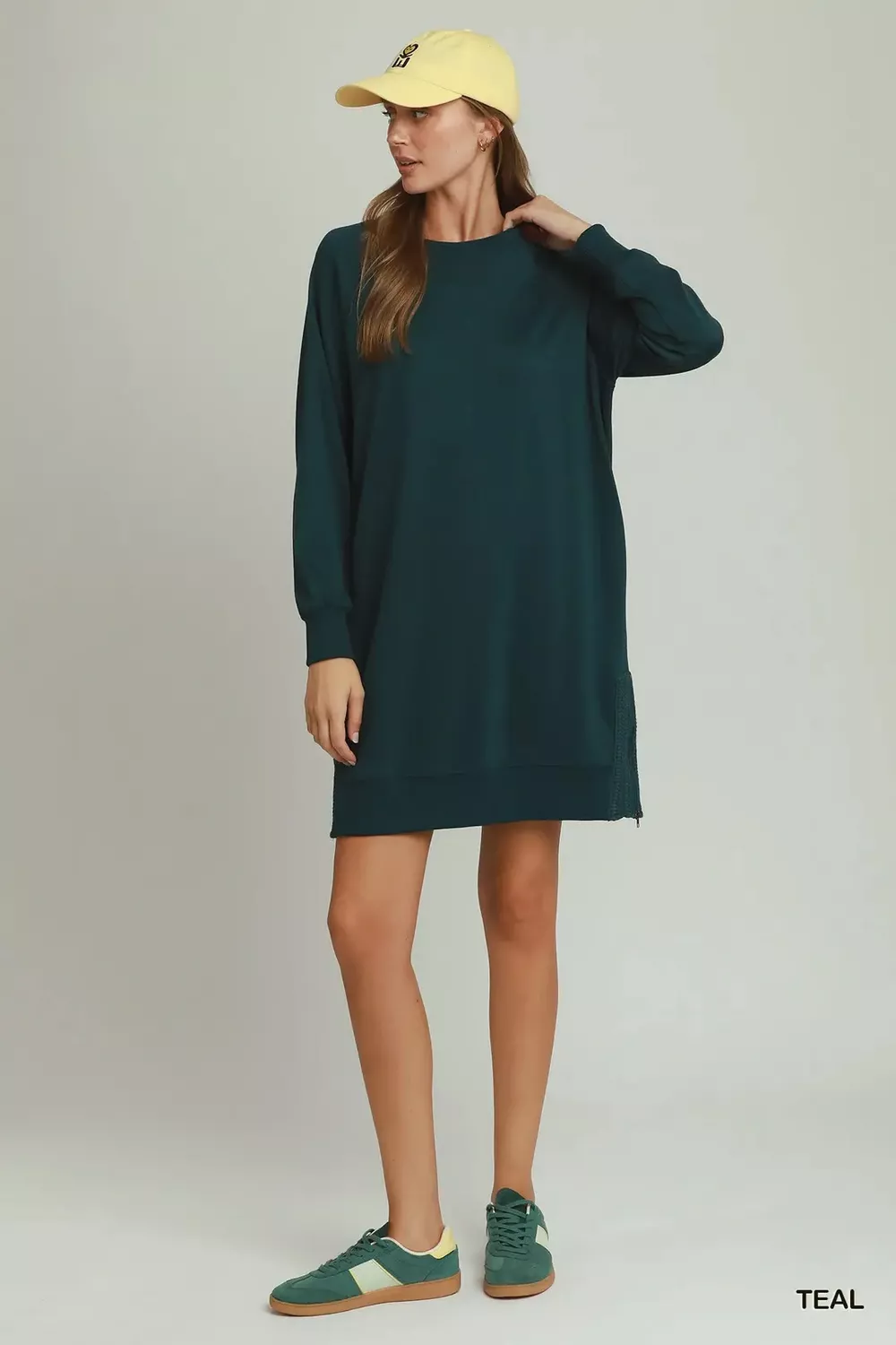 Side Crochet Zipper Detailed Dress, image 5