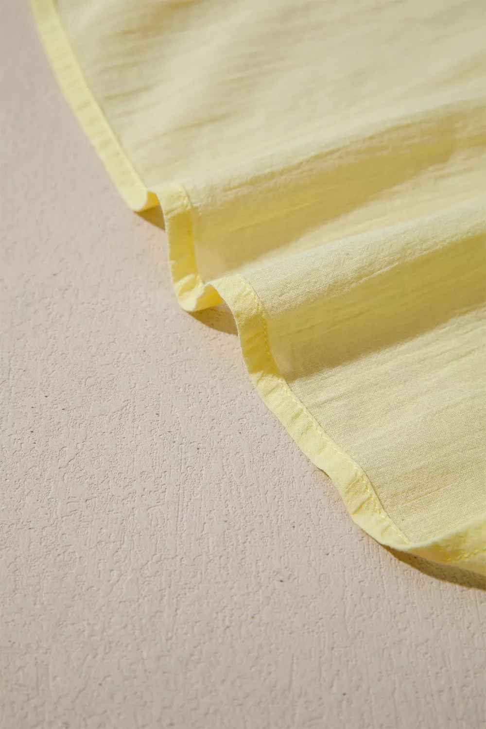 V Neck Ruffle Trim Sleeveless Shift Top, image 8