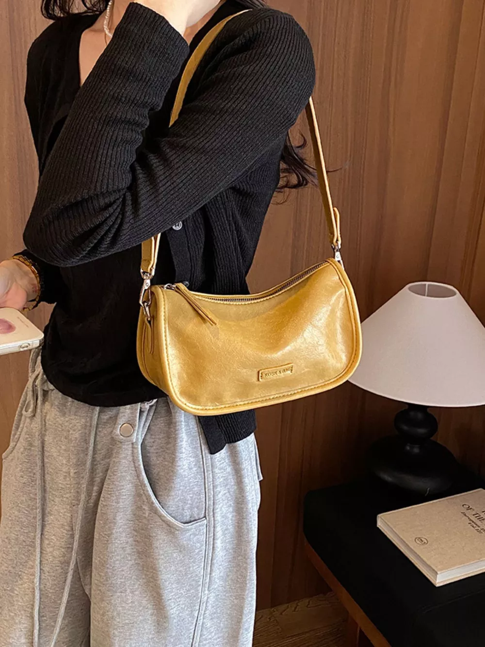 PU Leather Shoulder Bag, image 5