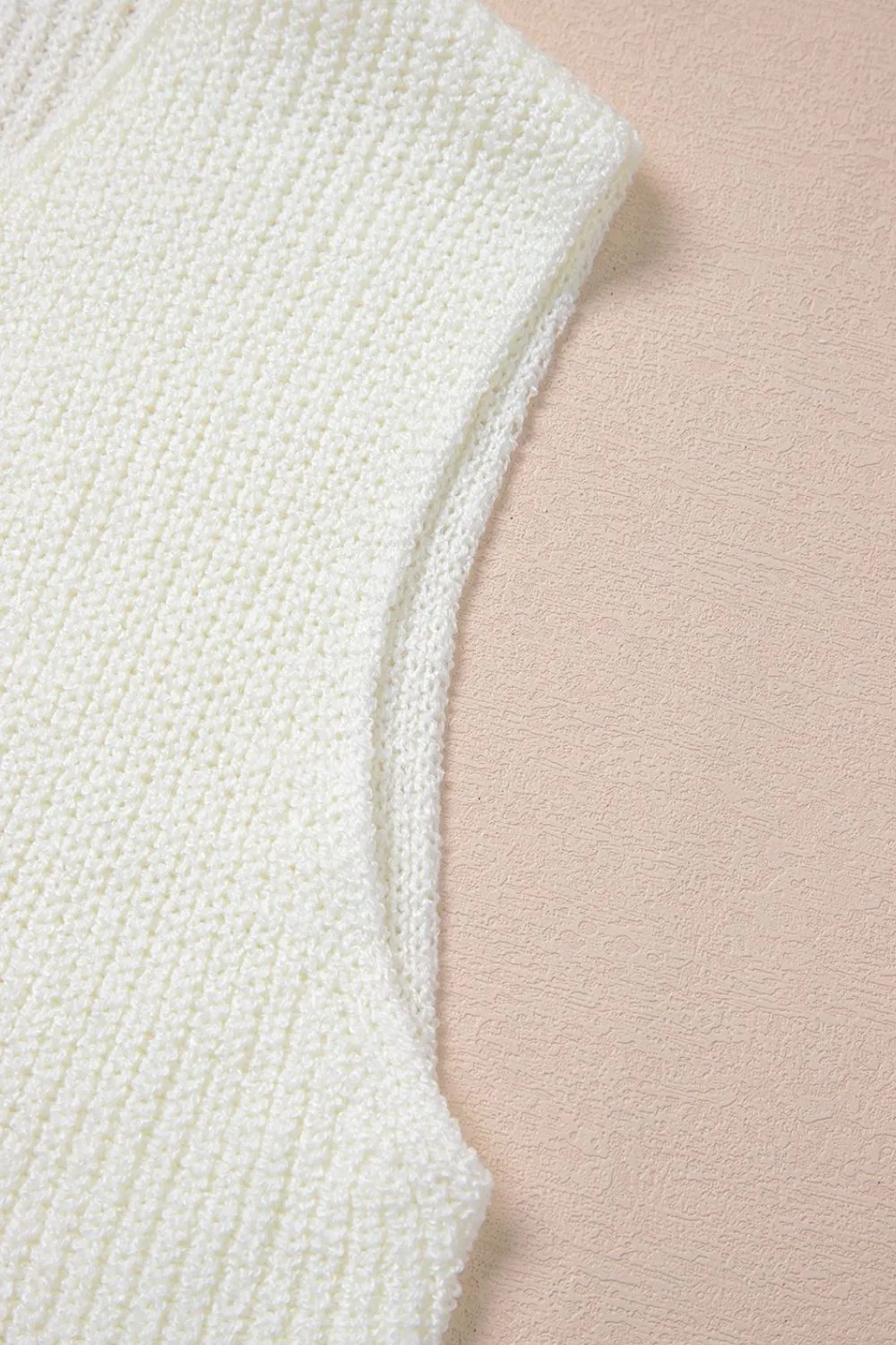 Double Tie V Neck Sweater Vest, image 7