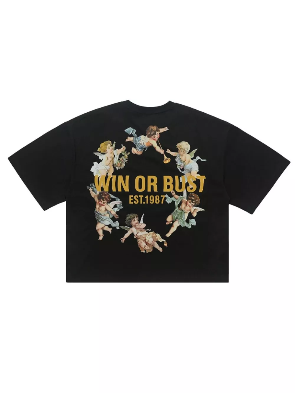 Men's Graphic Round Neck Short Sleeve T-Shirt, image 2