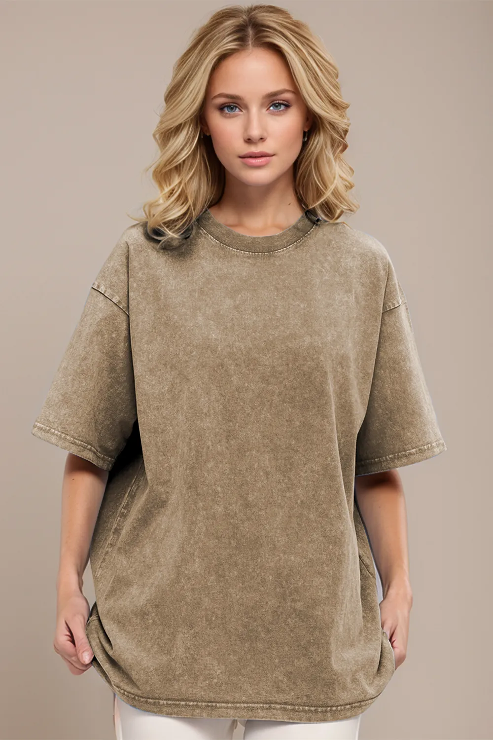Round Neck Half Sleeve T-Shirt, image 11