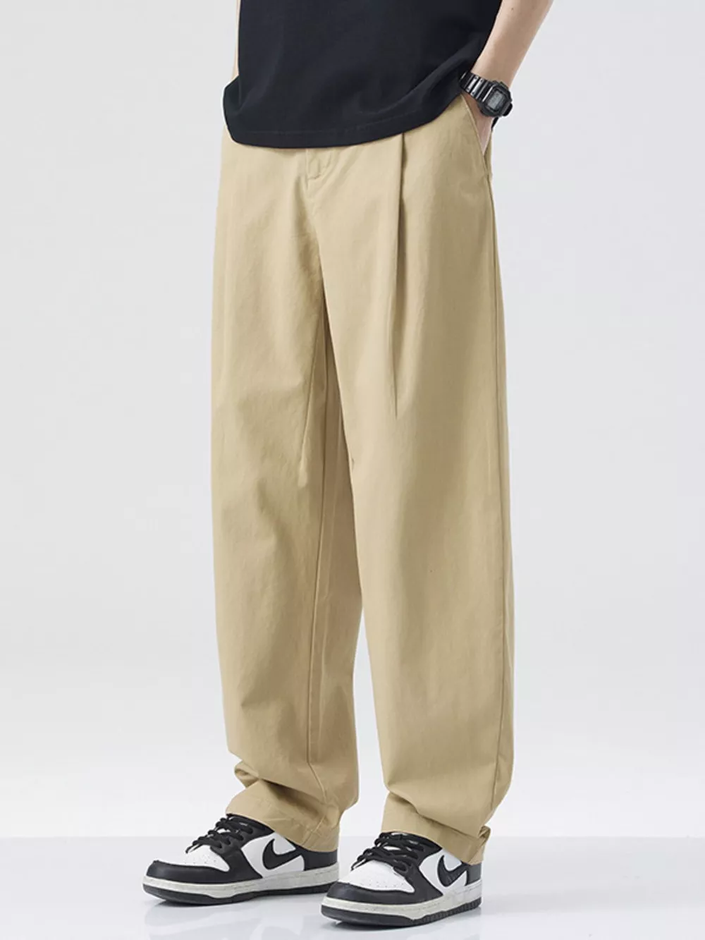 Men's Wide Leg Casual Pants, image 8