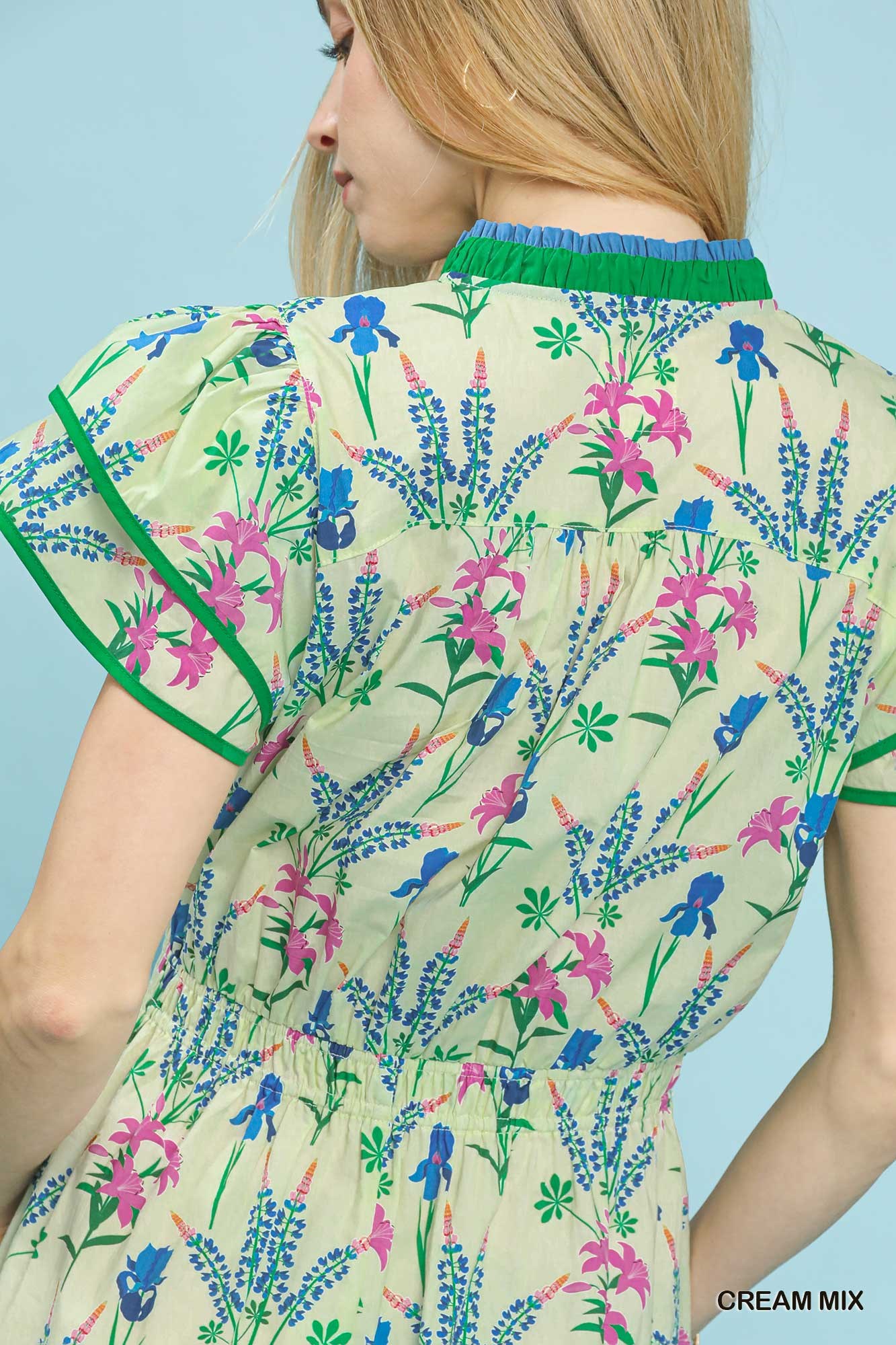 Mix Floral Midi Dress, image 5