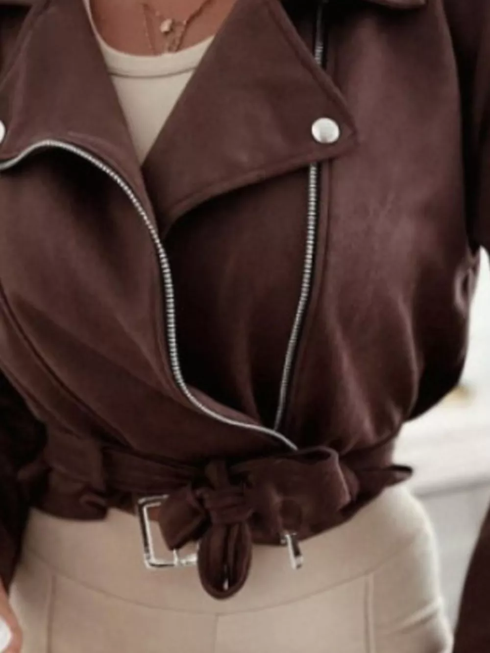 Zip Up Cropped Jacket, image 9