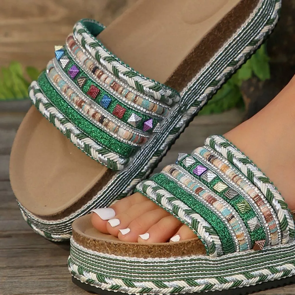 Open Toe Platform Sandals, image 8