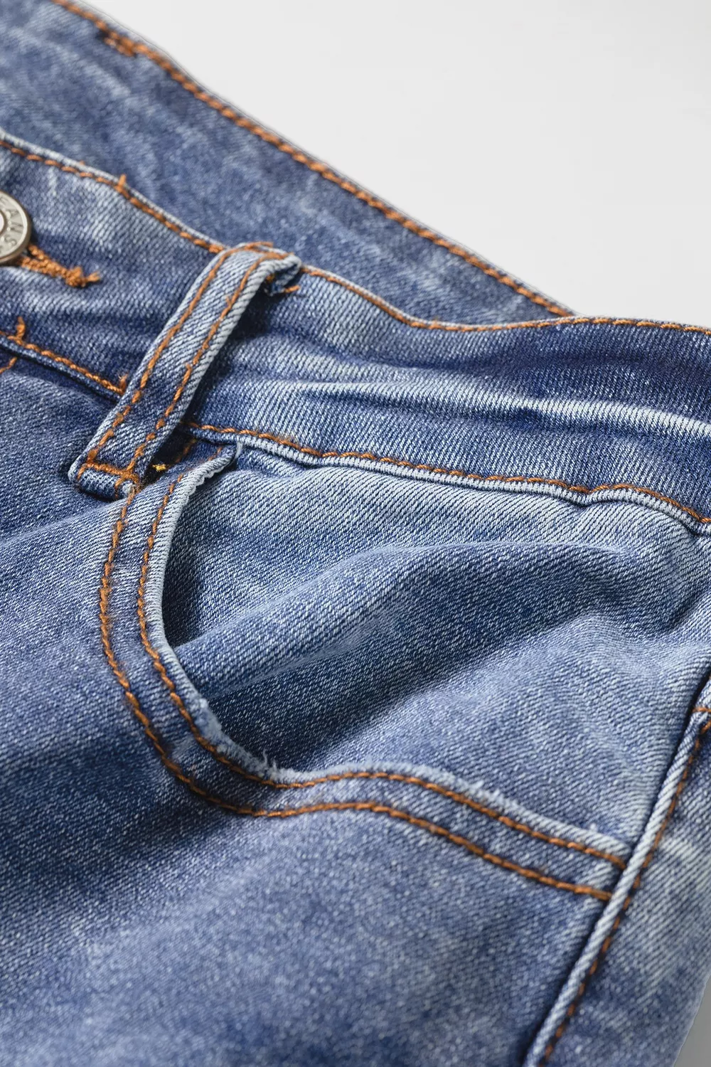 Embroidered Flare Leg Jeans, image 11