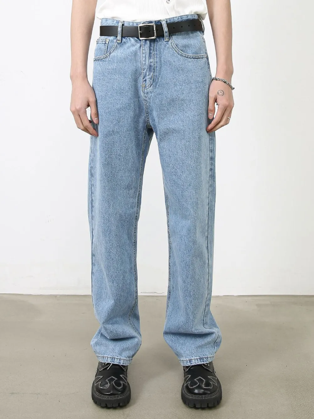 Men's Straight Leg Jeans, image 3