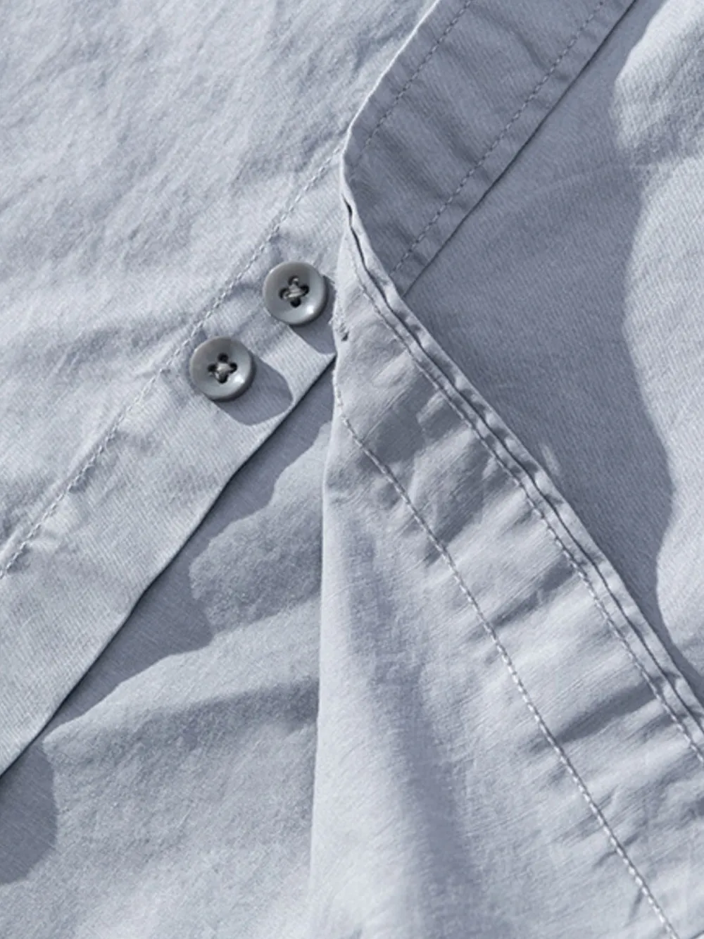 Men's Plus Size Button Up Short Sleeve Shirt, image 5