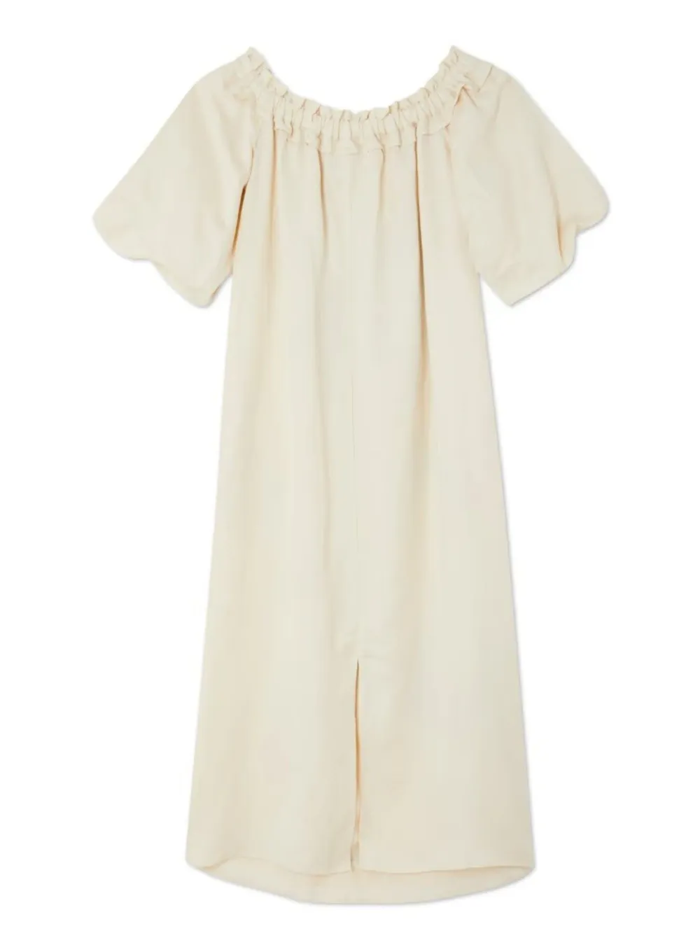 Frill Printed Off-Shoulder Dress, image 4