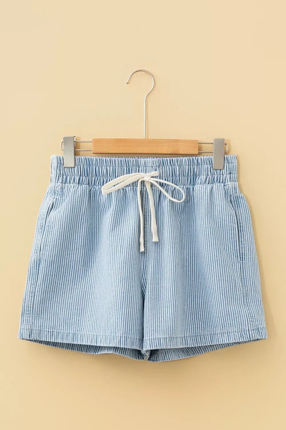 Drawstring Striped Shorts, image 7