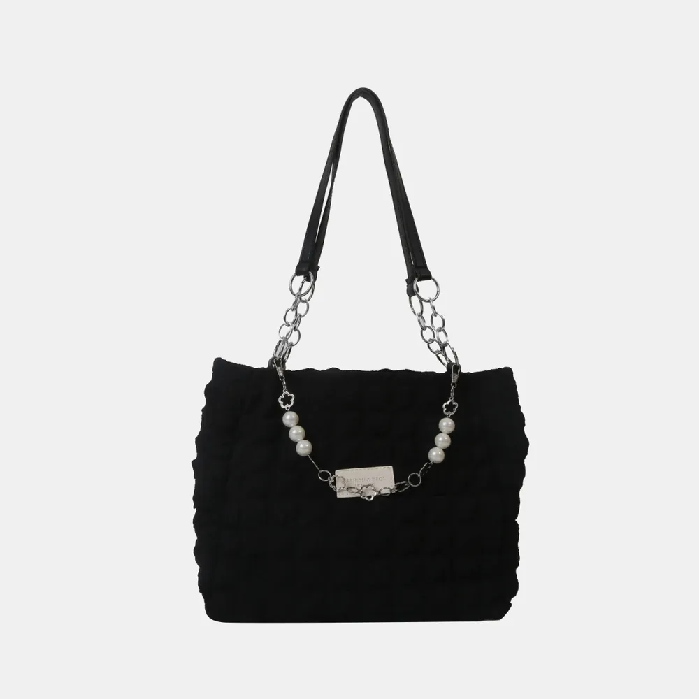 Bubble Textured Tote Bag, image 21