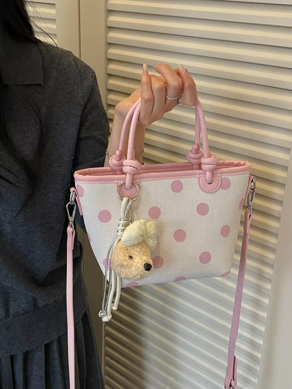 Polka Dot Crossbody Bag, image 7