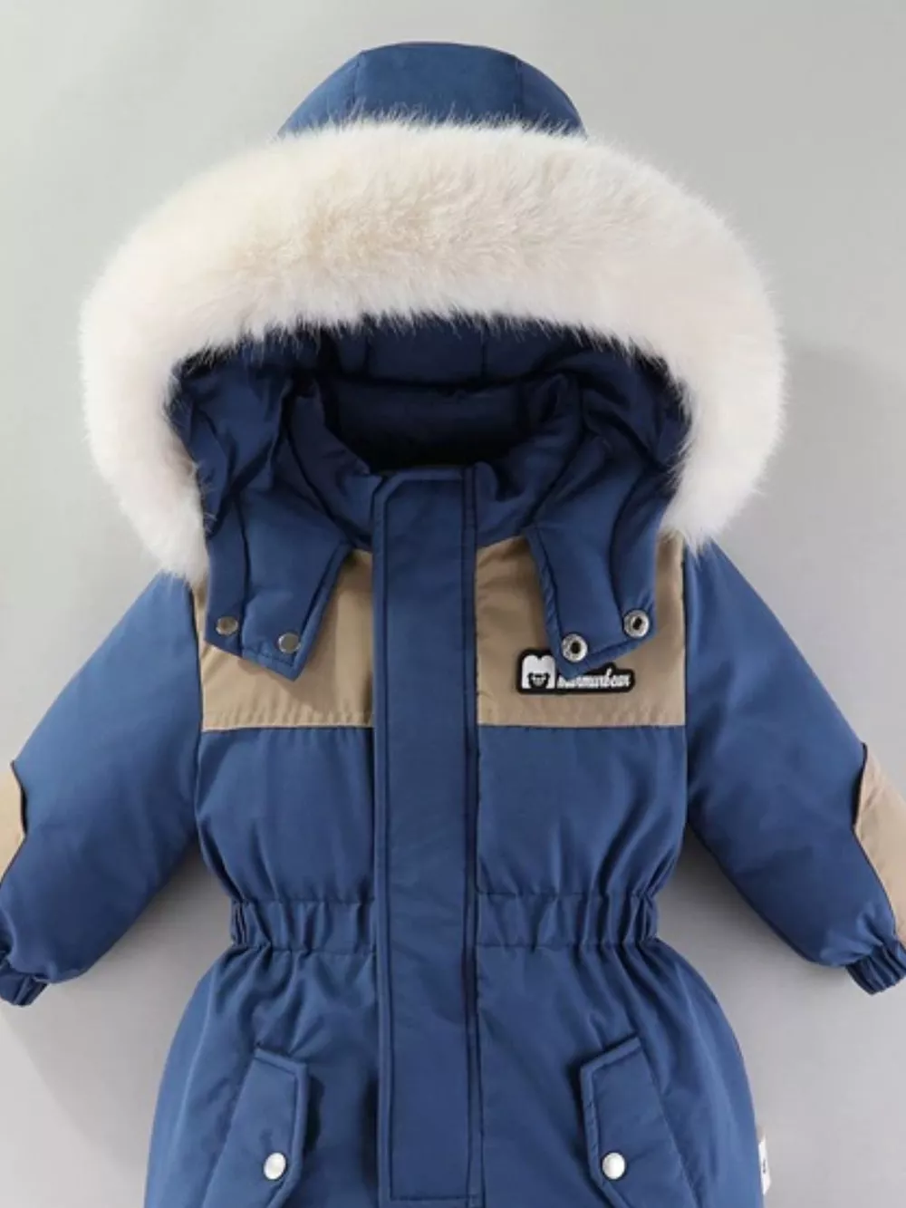 Children's Faux Fur Hood One-Piece, image 14