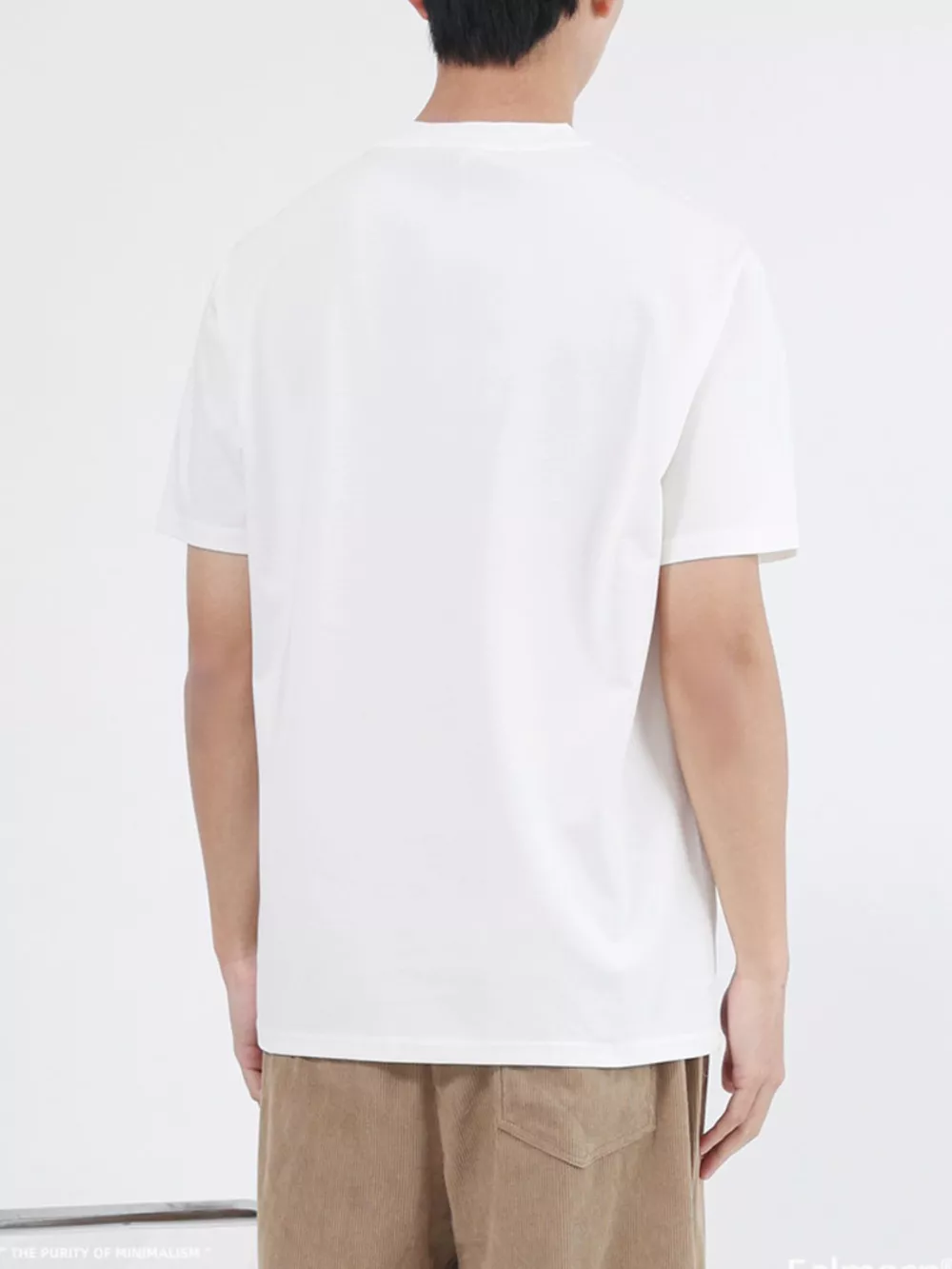 Men's Plus Size Classic Crew Neck T-Shirt, image 12