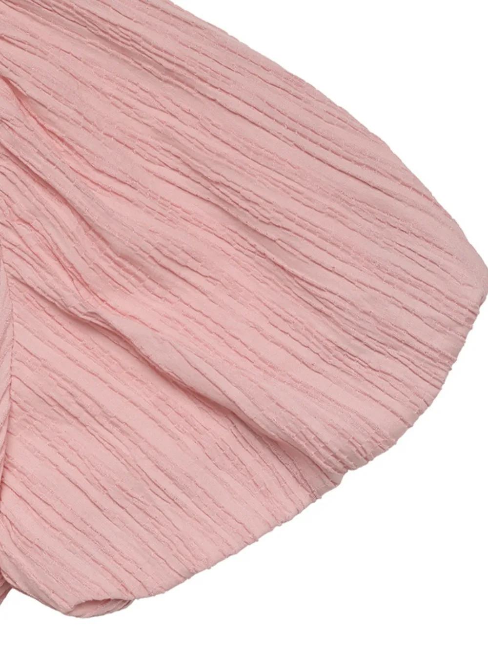 V-Neck Puff Sleeve Dress, image 3