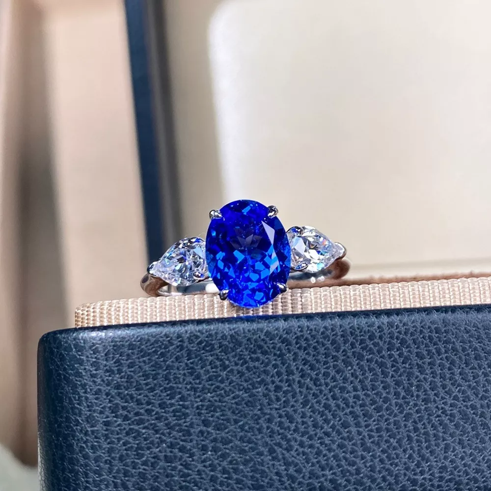 925 Sterling Silver Zircon Ring, image 5