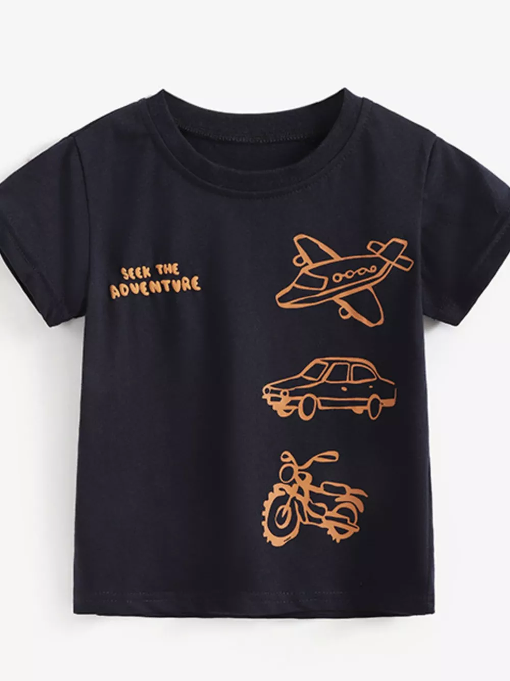 Children's Adventure Transport Graphic T-Shirt, image 2