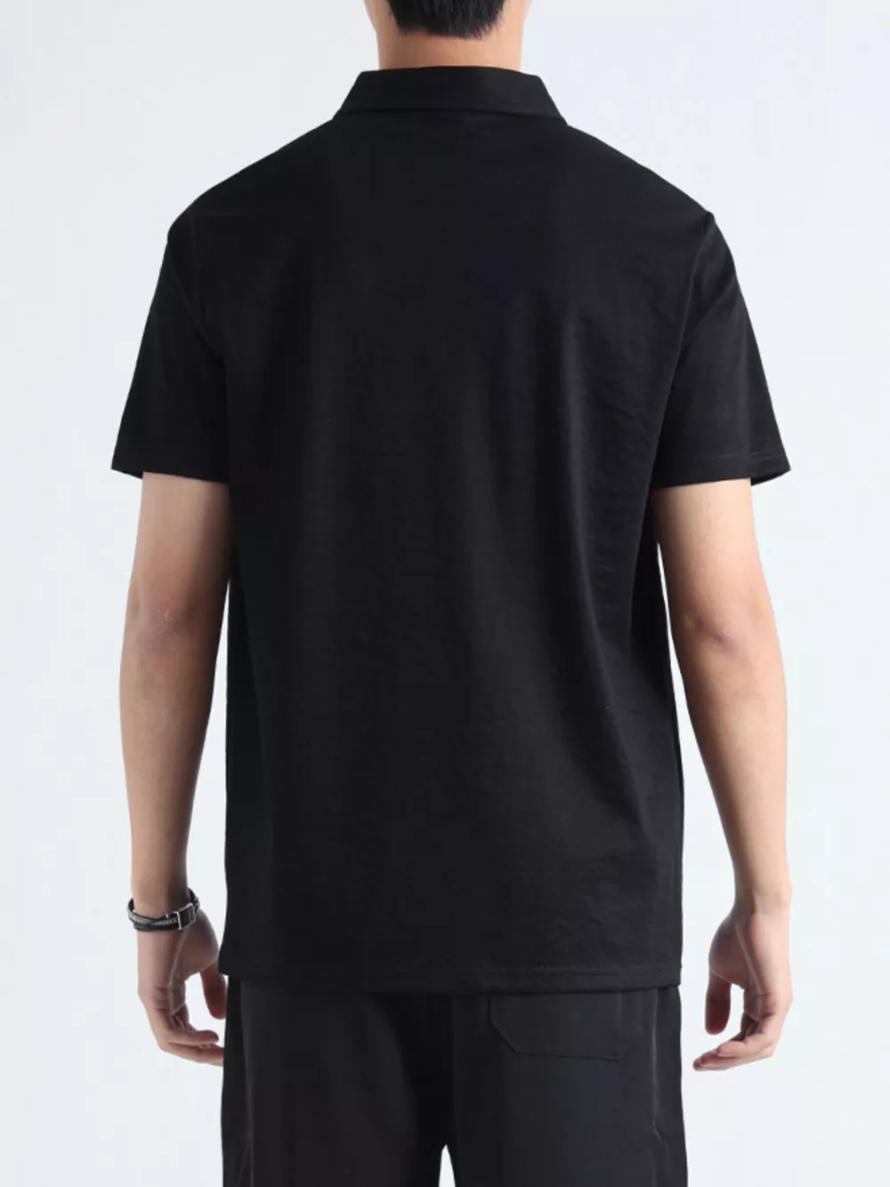 Men's Plus Size Casual Fit Short Sleeve Polo, image 4