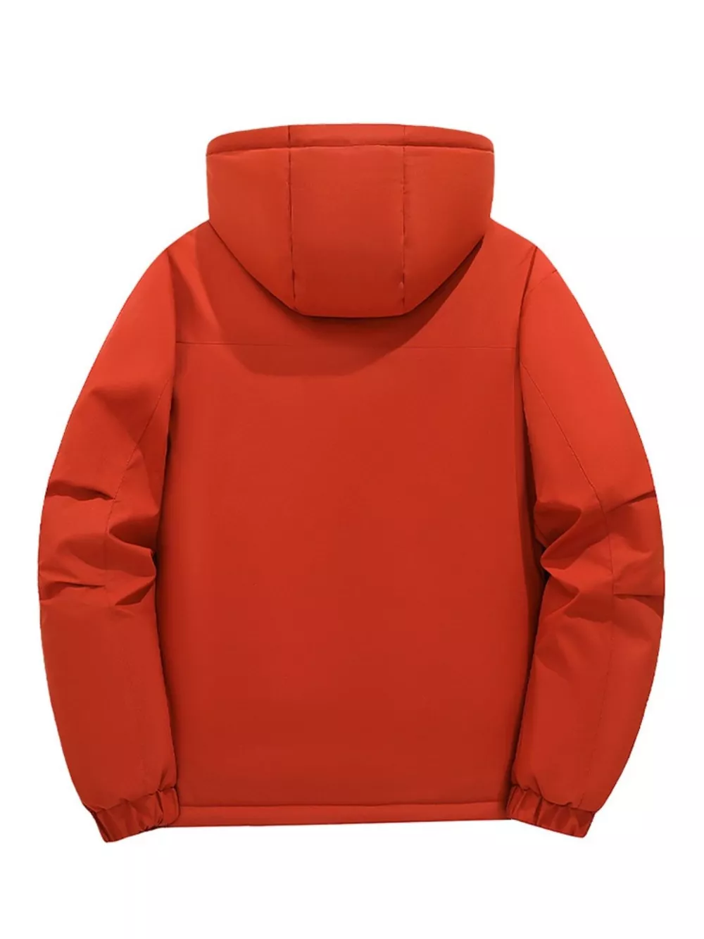 Men's Full Size Zip Up Hooded Winter Coat Plus Size, image 4