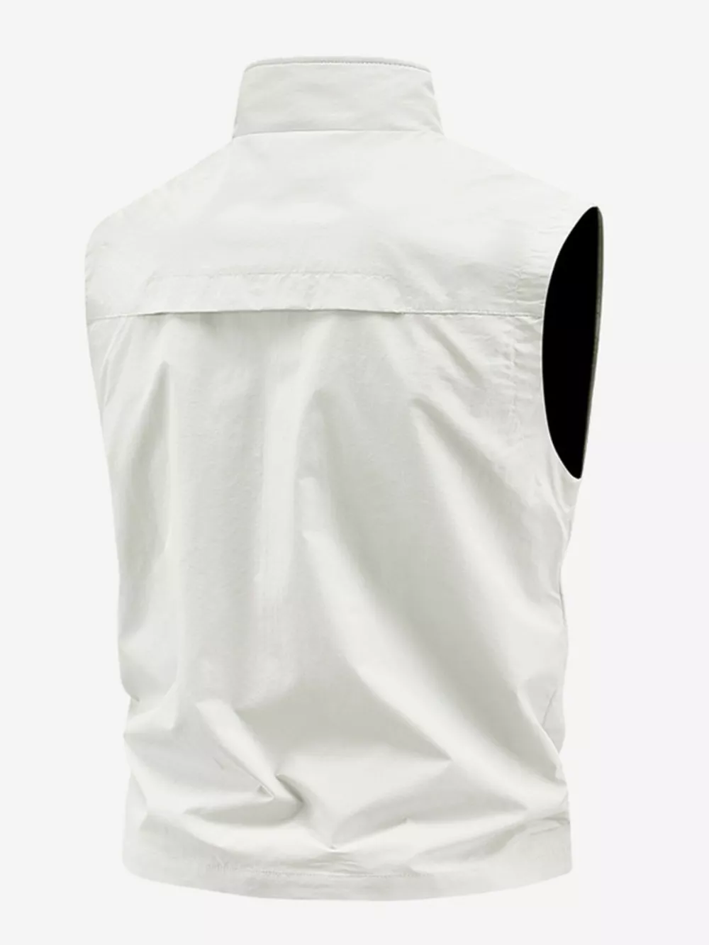Men's Plus Size Lightweight Multi-Pocket Outdoor Vest, image 2
