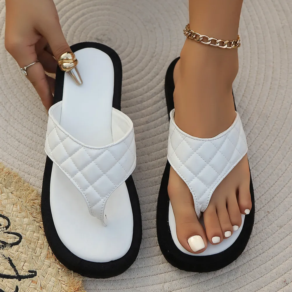 Toe Post Platform Sandals, image 2