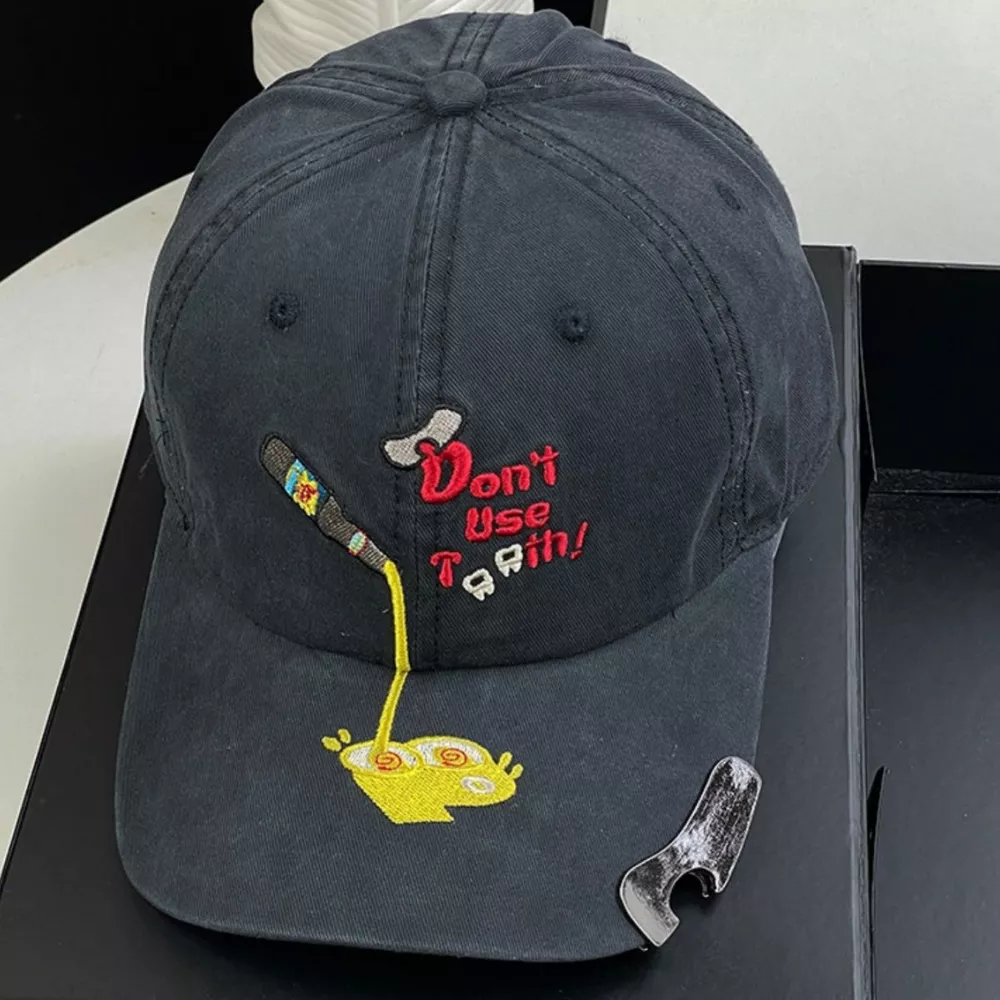 Embroidered Cartoon Baseball Cap, image 6