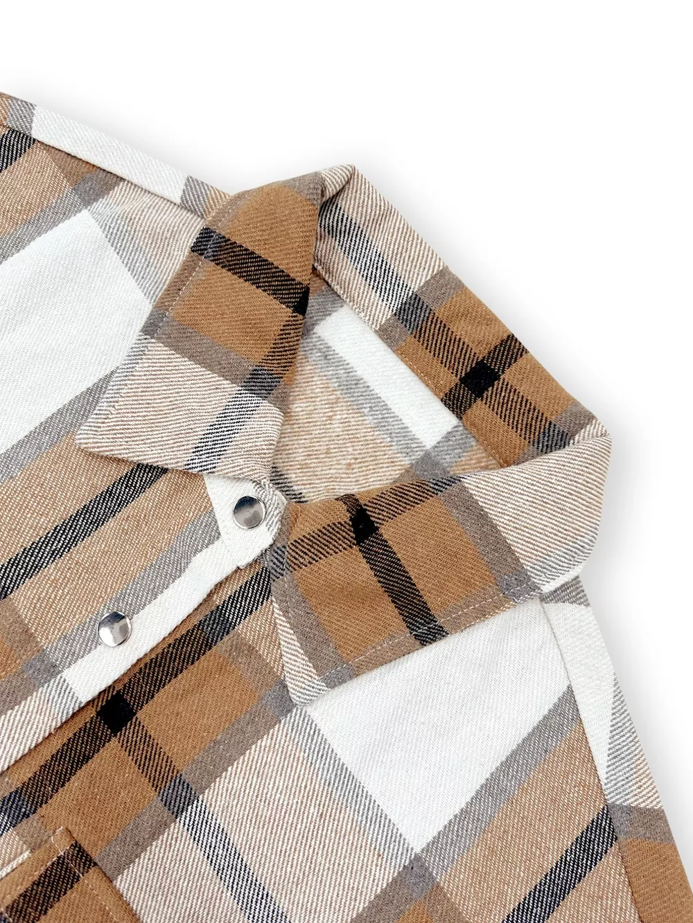Plus Size Casual Plaid Button-Down Shirt, image 3