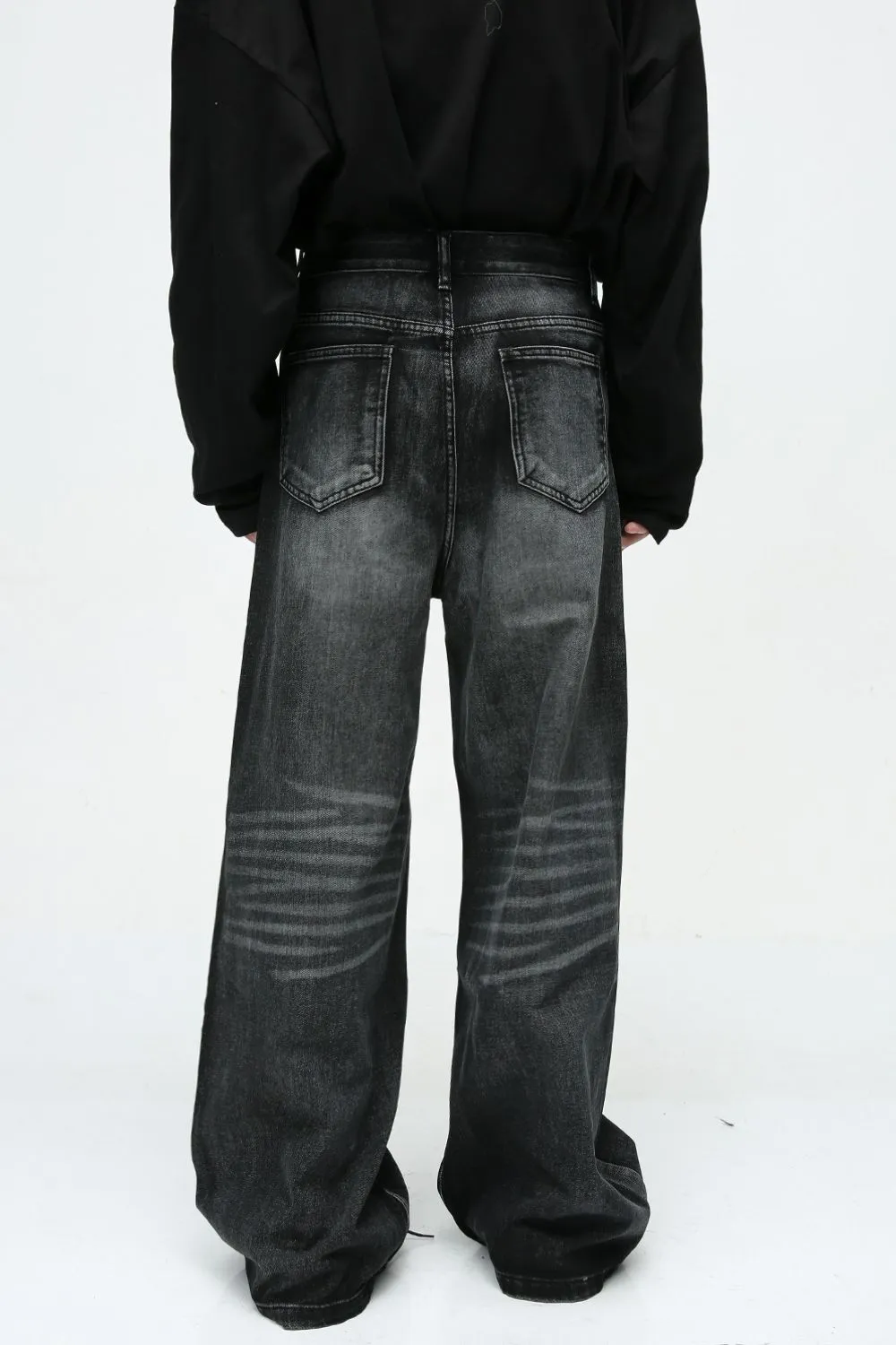 Wide Leg Jeans with Pockets, image 4