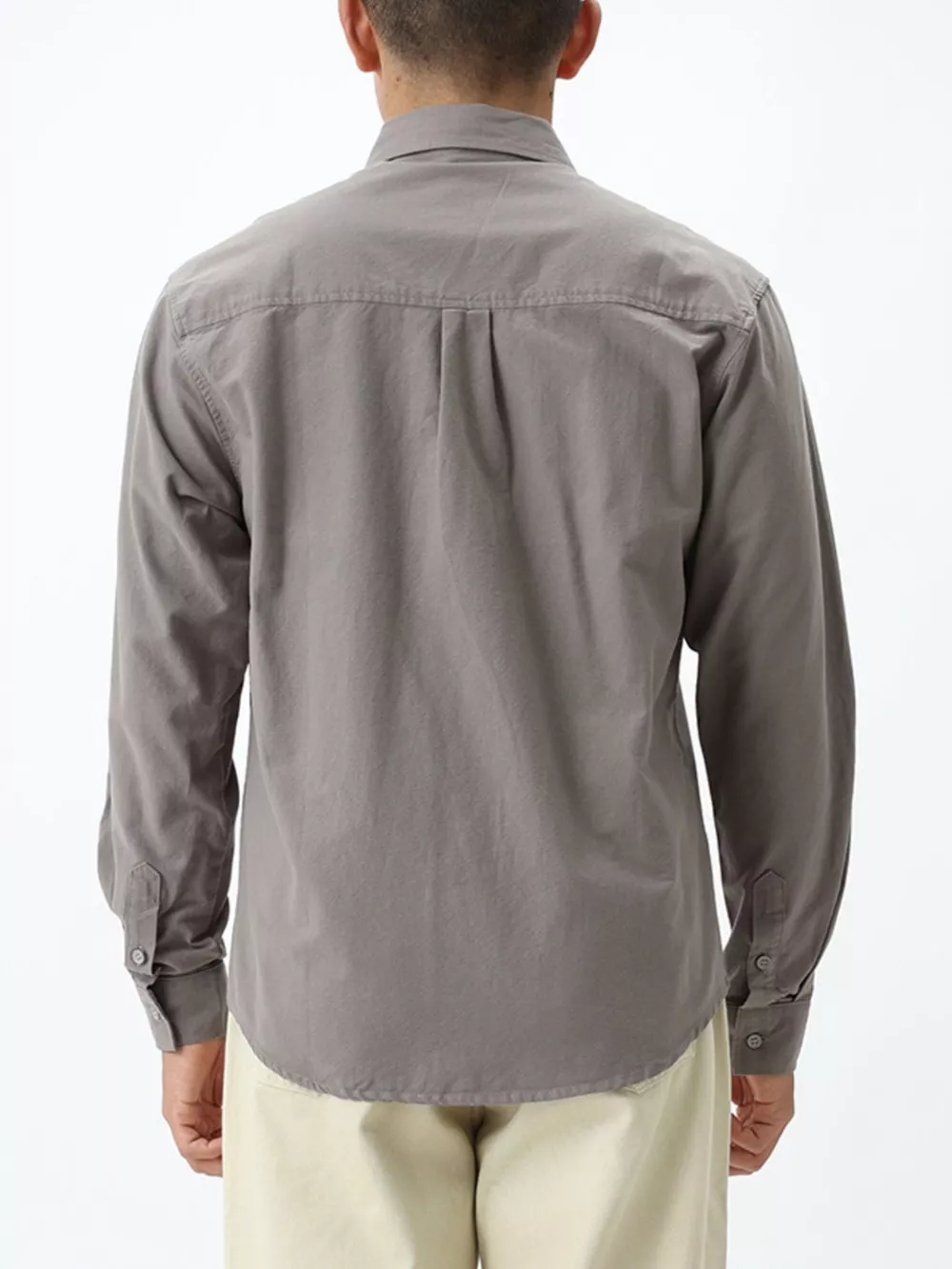 Men's Plus Size Button Up Long Sleeve Shirt, image 3