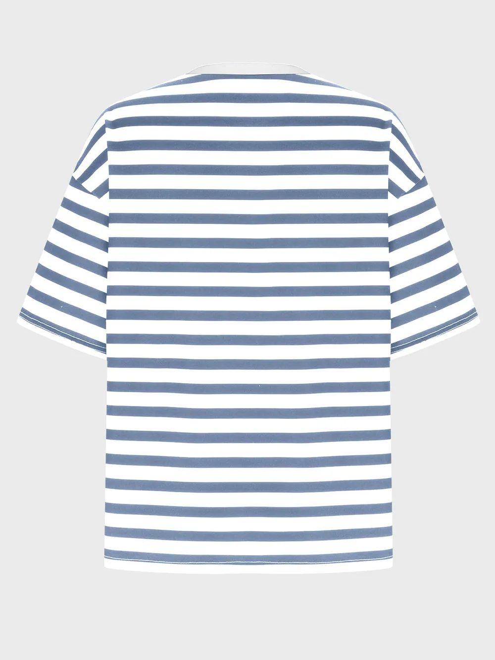 Striped Round Neck Half Sleeve T-Shirt, image 21