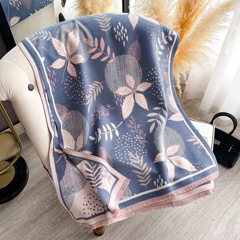 Printed Raw Hem Scarf, image 6
