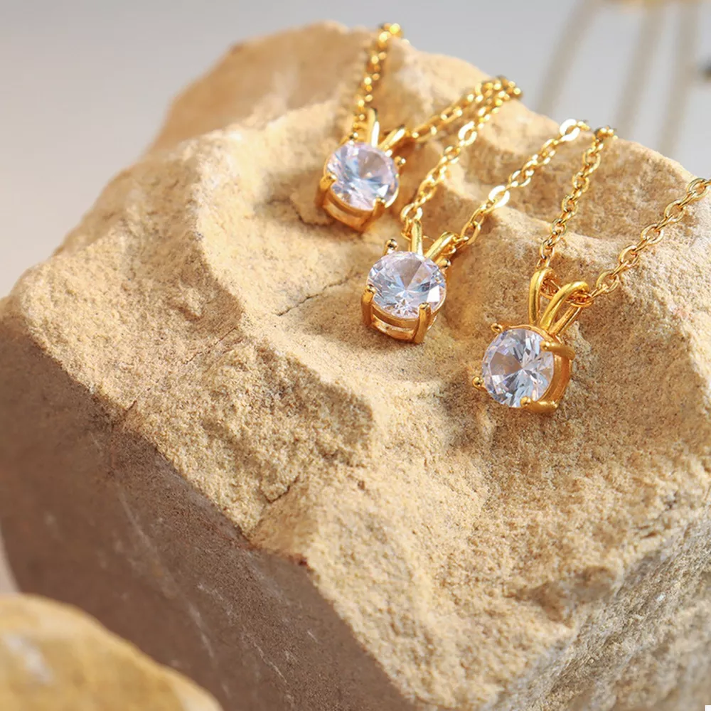 18K Gold-Plated Pendant Necklace, image 5
