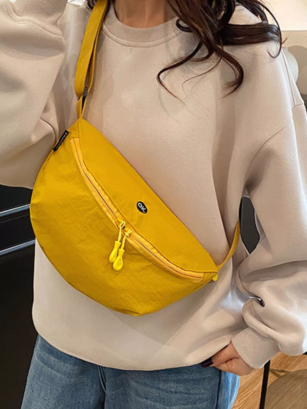 Lightweight Canvas Sling Bag, image 19