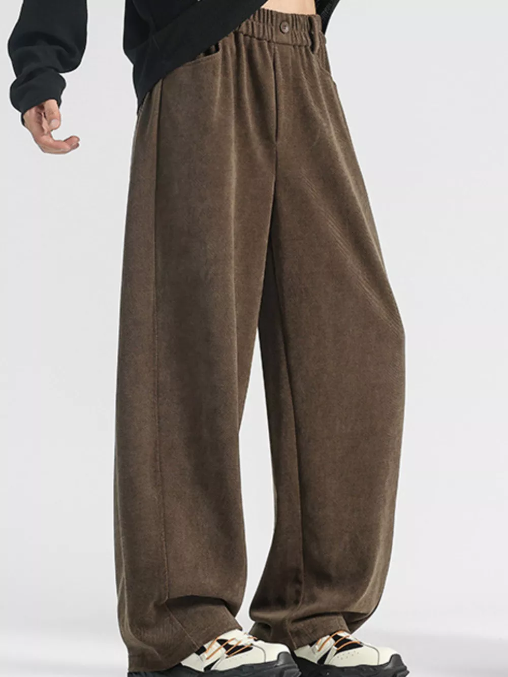 Men's Plus Size Loose Fit Pants, image 8