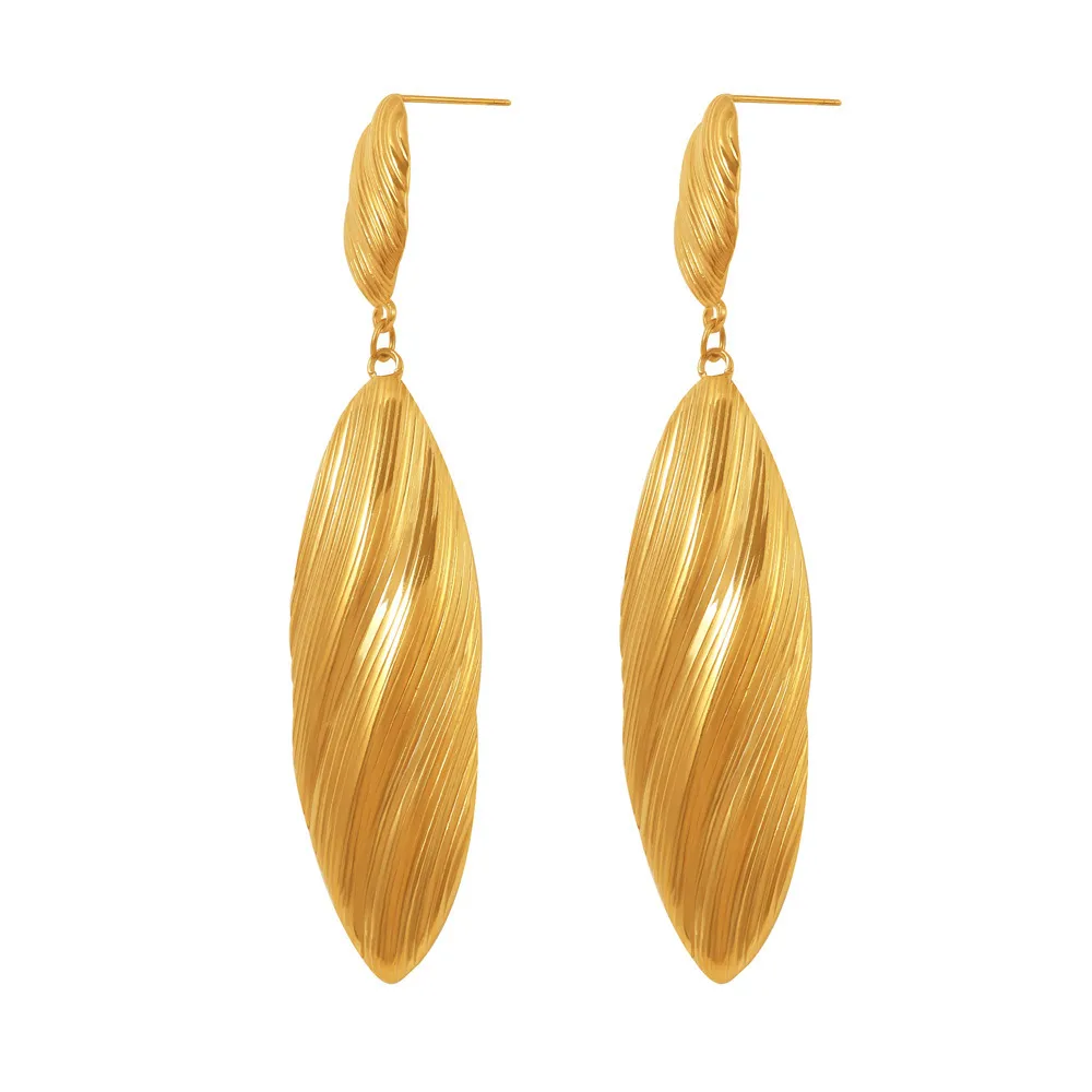 Stainless Steel Dangle Earrings, image 4