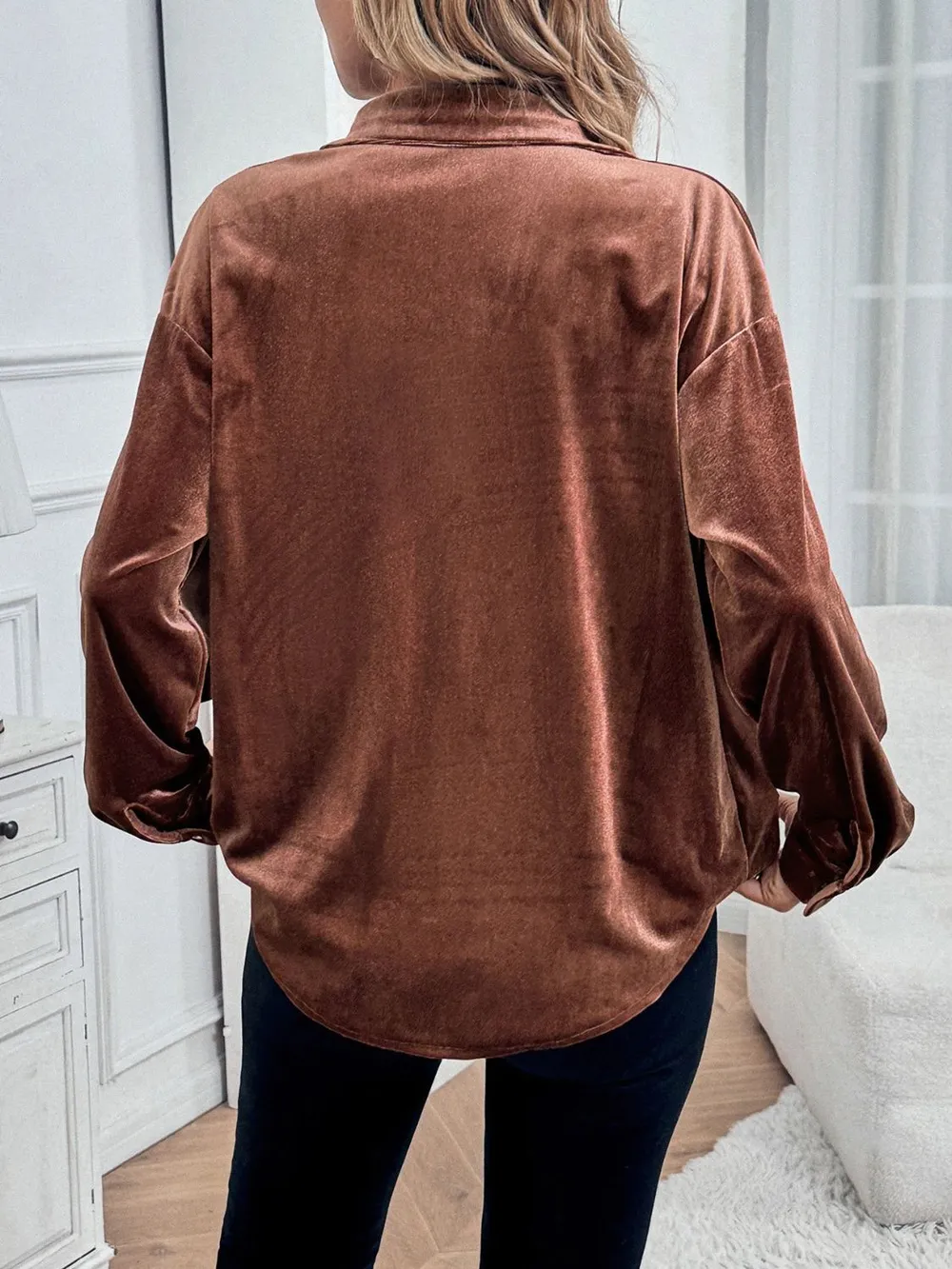 Button Up Long Sleeve Shirt, image 3