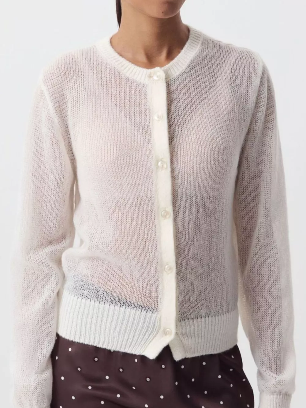 Button Up Long Sleeve Cardigan, image 9